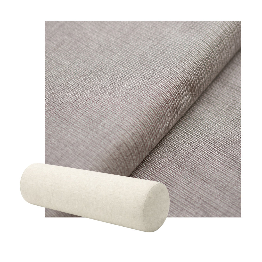 Ultra-soft Gray Weave Bolster Pillow