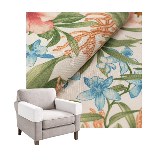 Tropical Hibiscus Outdoor & Patio Custom Armrest Cover