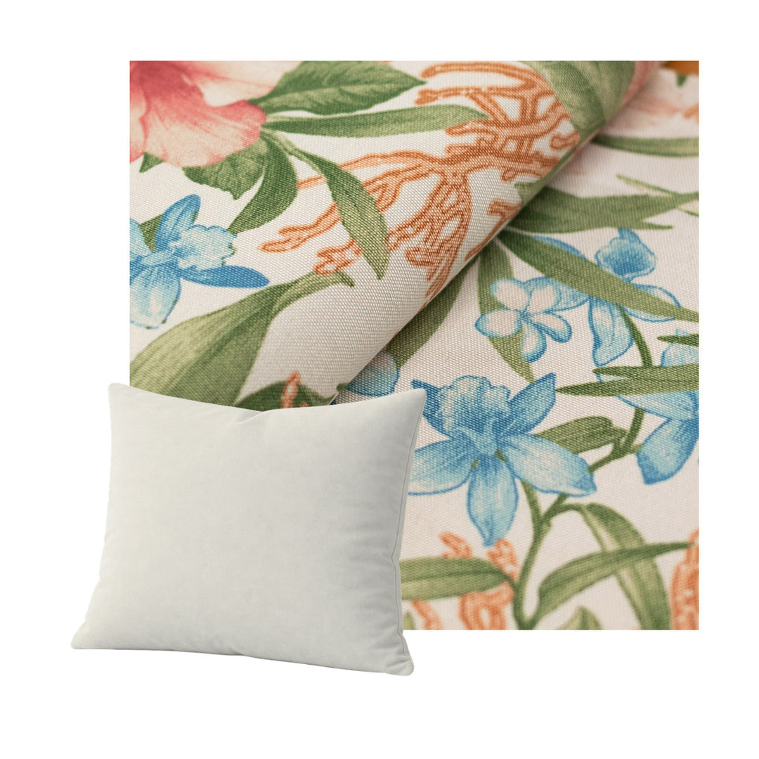 Tropical Hibiscus Outdoor & Patio Throw Pillow