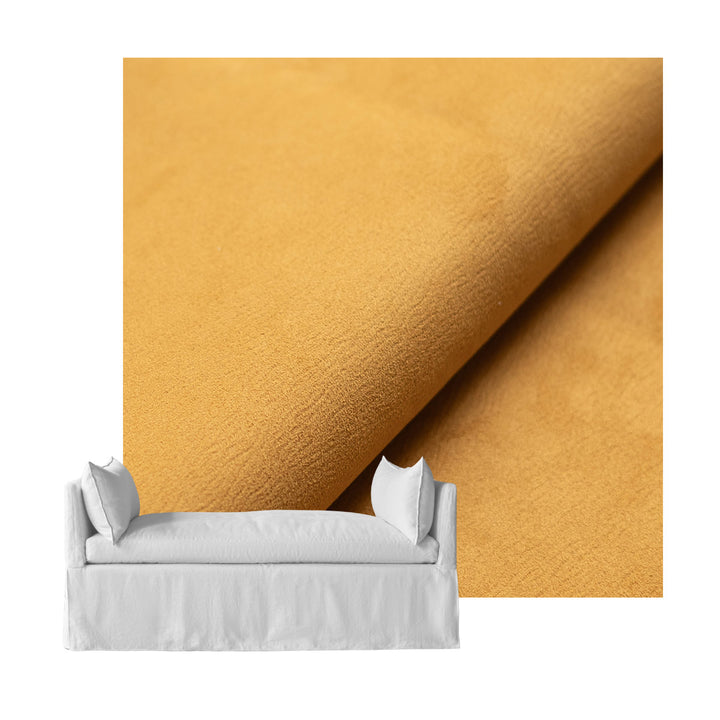 Golden Ochre SuedeTouch Custom Daybed Cover