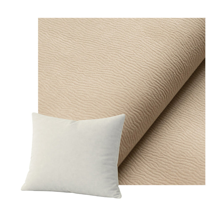Light Cream SuedeTouch Throw Pillow