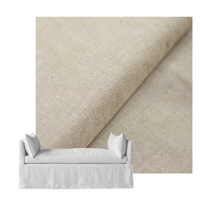 Greige Heavyweight Canvas Custom Daybed Cover