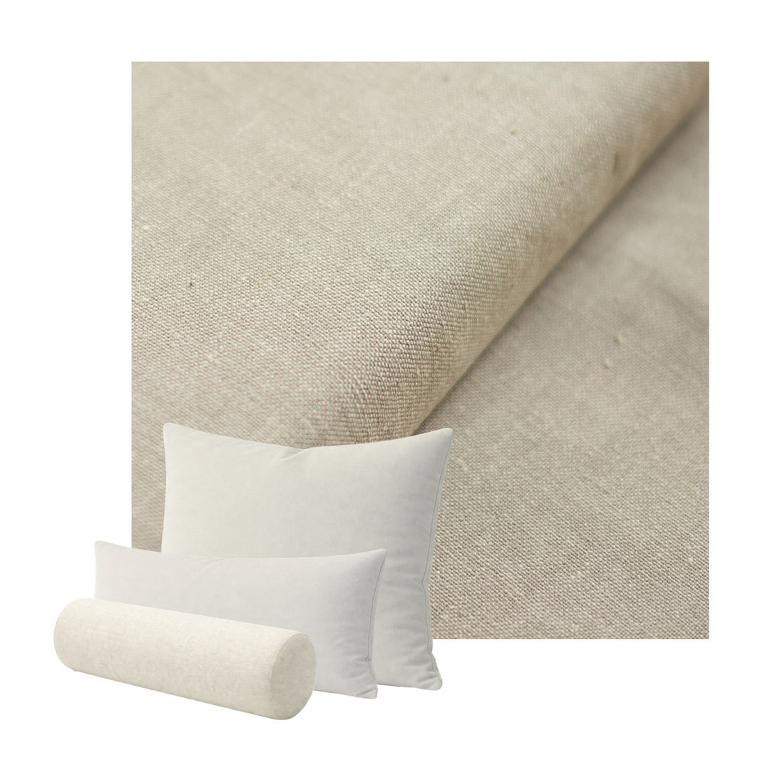 Greige Heavyweight Canvas Custom Pillow Cover