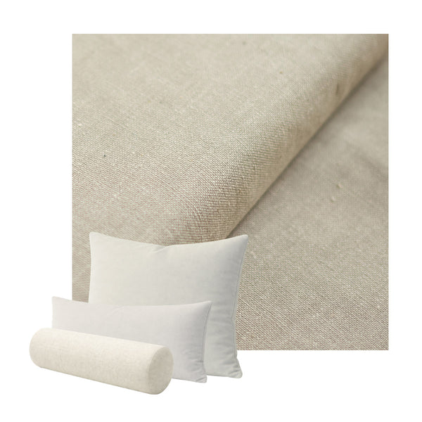 Greige Heavyweight Canvas Custom Pillow Cover