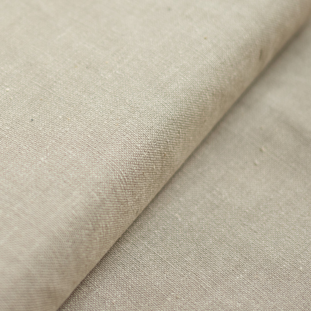 Greige Heavyweight Canvas Throw Pillow