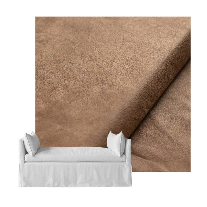 Warm Brown SuedeTouch Custom Daybed Cover