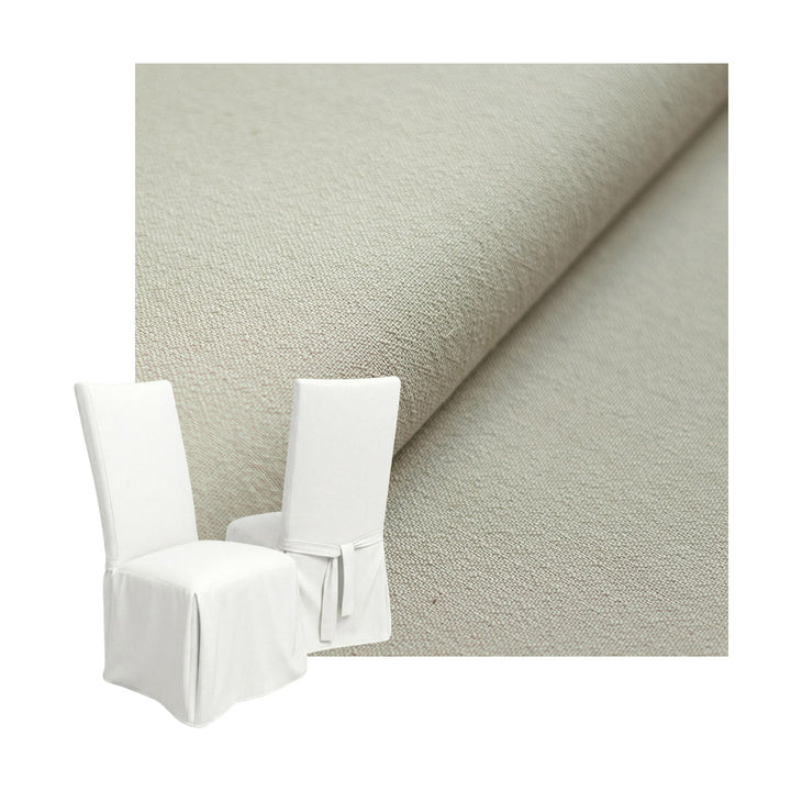 Soft Linen Custom Dining Chair Cover