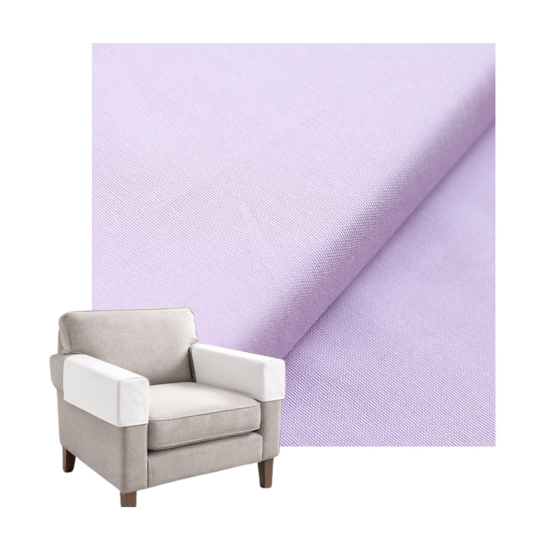 Mauve Canvas Custom Armrest Cover