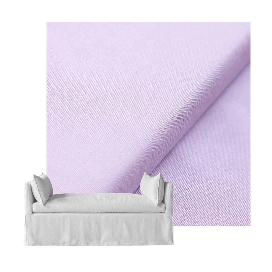 Mauve Canvas Custom Daybed Cover