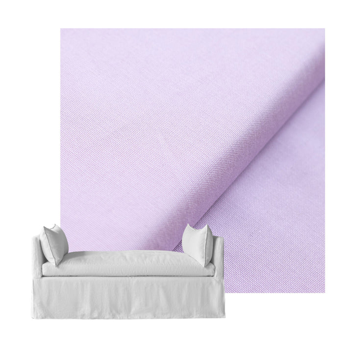 Mauve Canvas Custom Daybed Cover