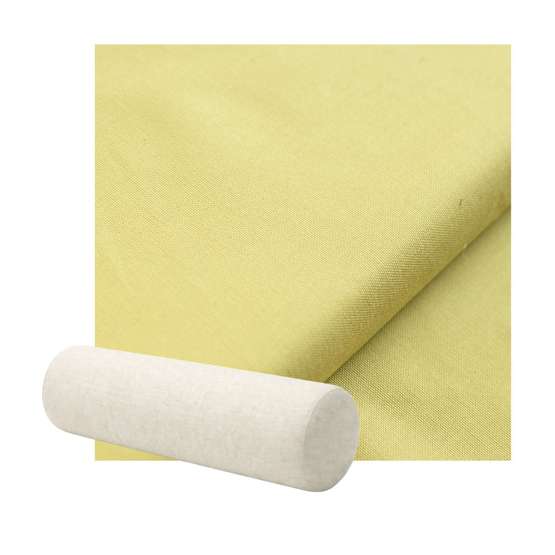 Green Peridot Lightweight Canvas Bolster Pillow