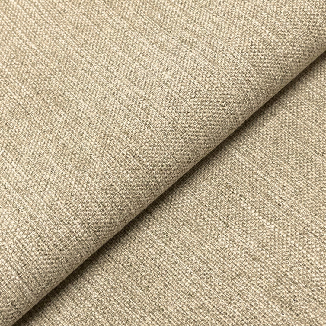 Linen Stone premium weave fabric close-up