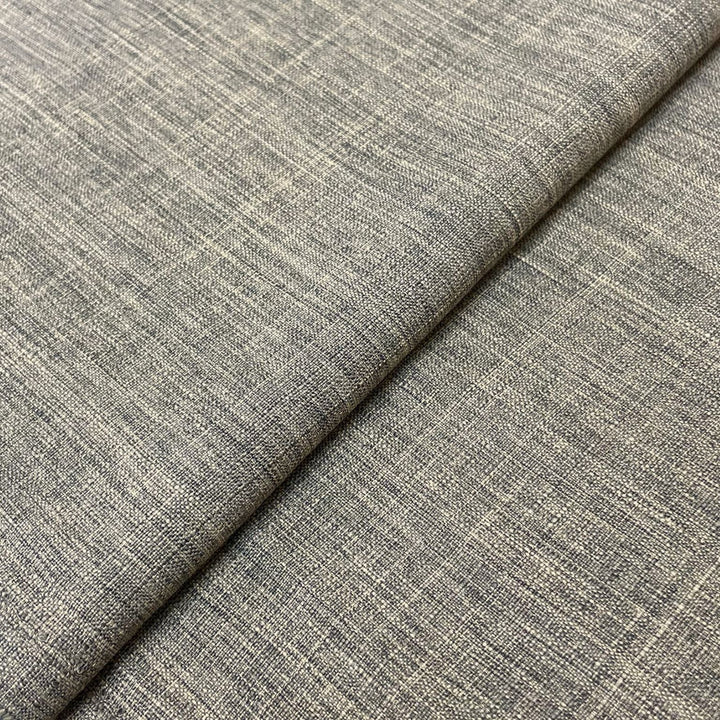 Linen Greige premium weave fabric close-up