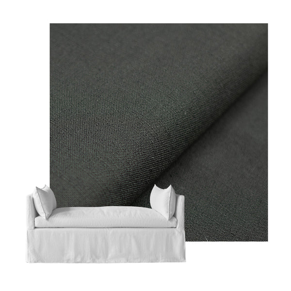 Charcoal Custom Daybed Cover