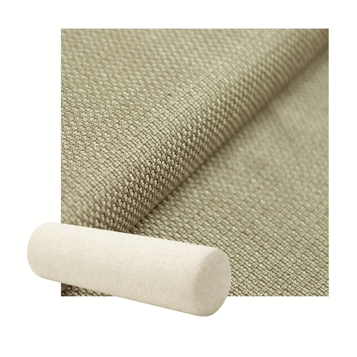 Rustic Wheat Basket Weave Bolster Pillow