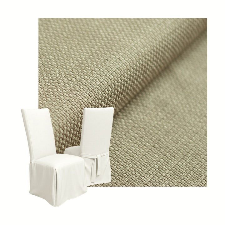 Rustic Wheat Custom Dining Chair Cover