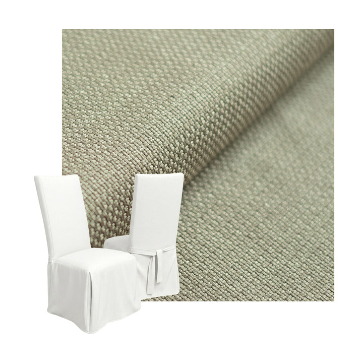 Rustic Natural Custom Dining Chair Cover