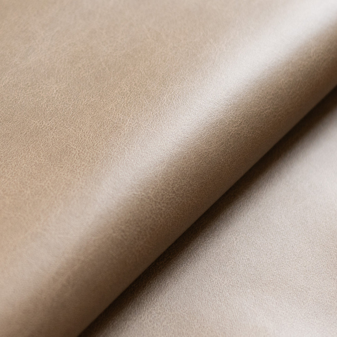 Mushroom Faux Leather Bolster Pillow