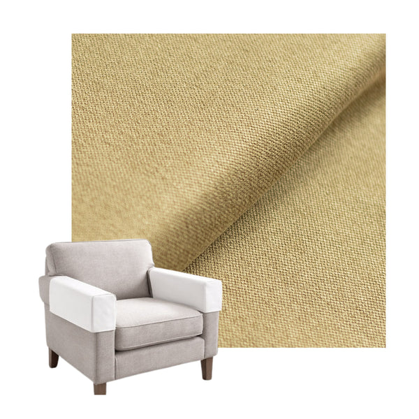 Olive Brown Heavyweight Canvas Armrest Cover