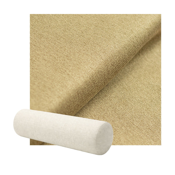 Olive Brown Heavyweight Canvas Bolster Pillow