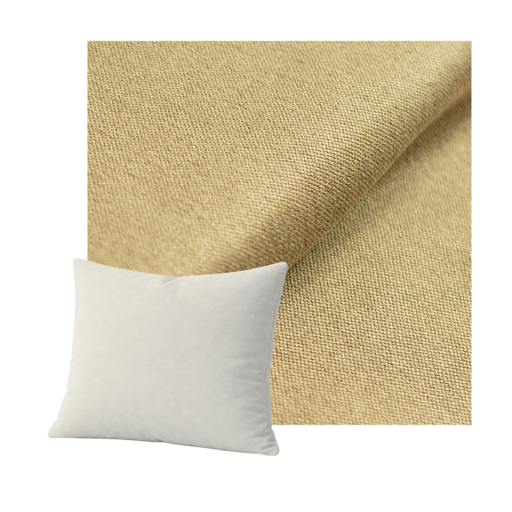 Olive Brown Heavyweight Canvas Throw Pillow