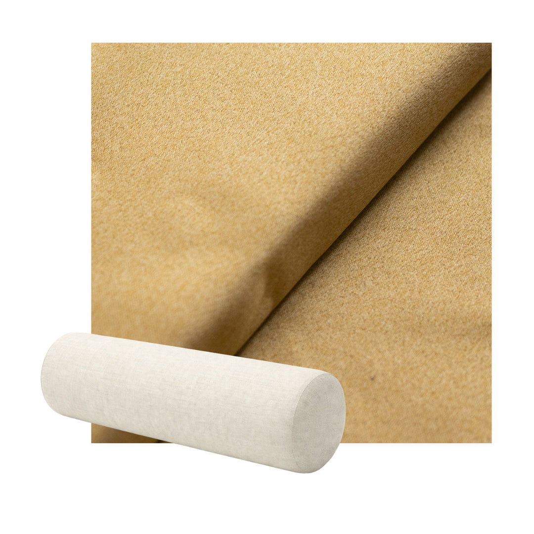 Soft Khaki SuedeTouch Bolster Pillow