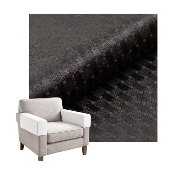 Checker Black Custom Armrest Cover