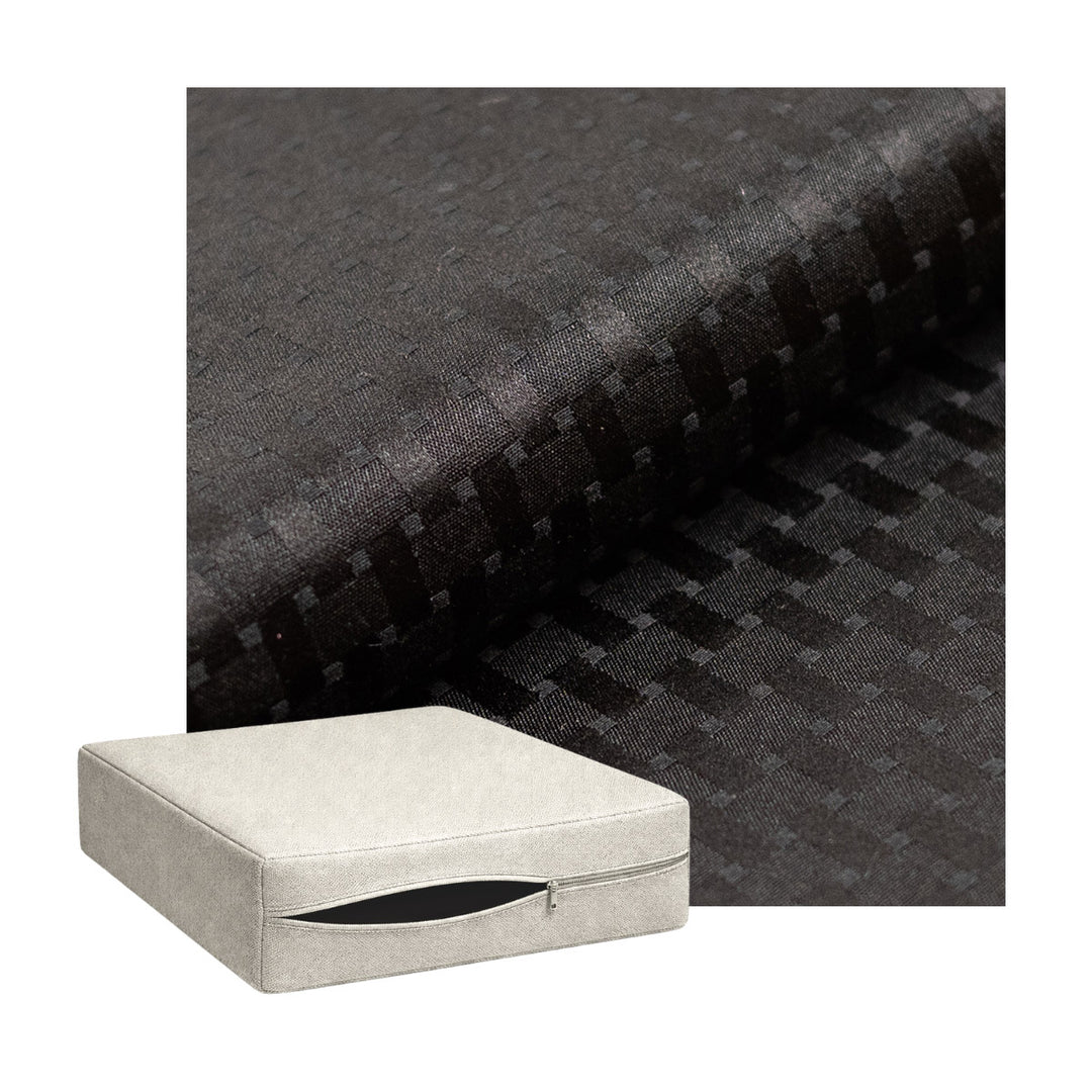 Checker Black Custom Cushion Cover