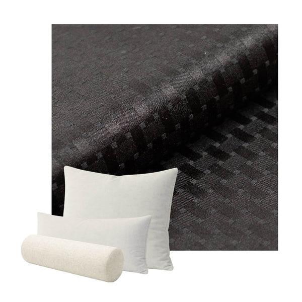 Checker Black Custom Pillow Cover