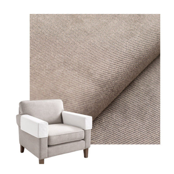Greige Custom Armrest Cover
