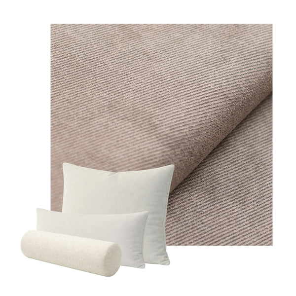Greige Performance Twill Custom Pillow Cover