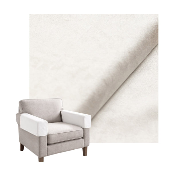 Pure White Custom Armrest Cover
