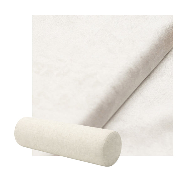Pure White SuedeTouch Bolster Pillow