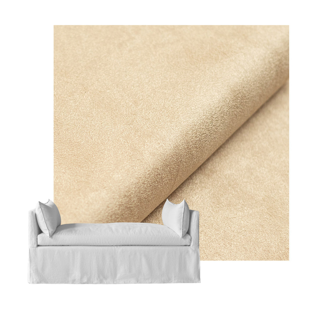 Soft Cream SuedeTouch Custom Daybed Cover