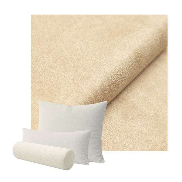 Soft Cream SuedeTouch Custom Pillow Cover