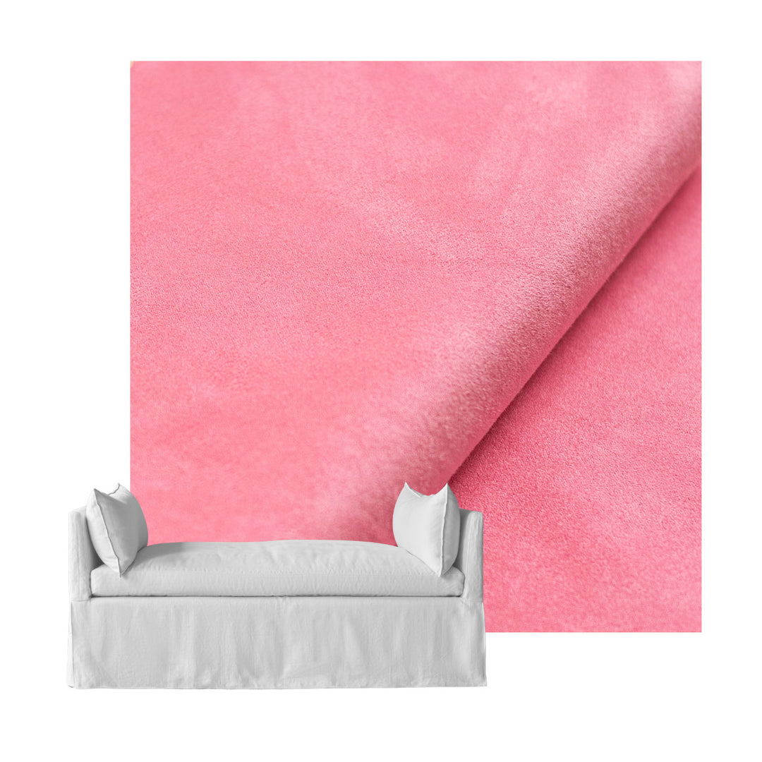 Rose Pink SuedeTouch Custom Daybed Cover