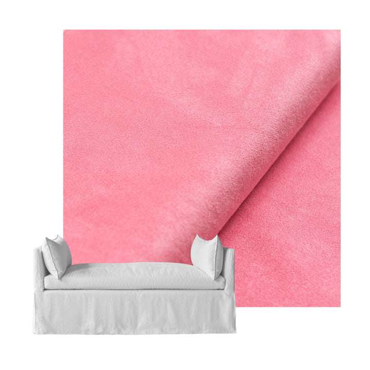 Rose Pink SuedeTouch Custom Daybed Cover