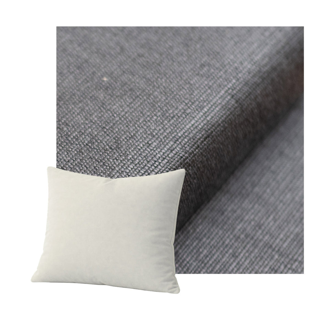 Warm Gray Throw Pillow