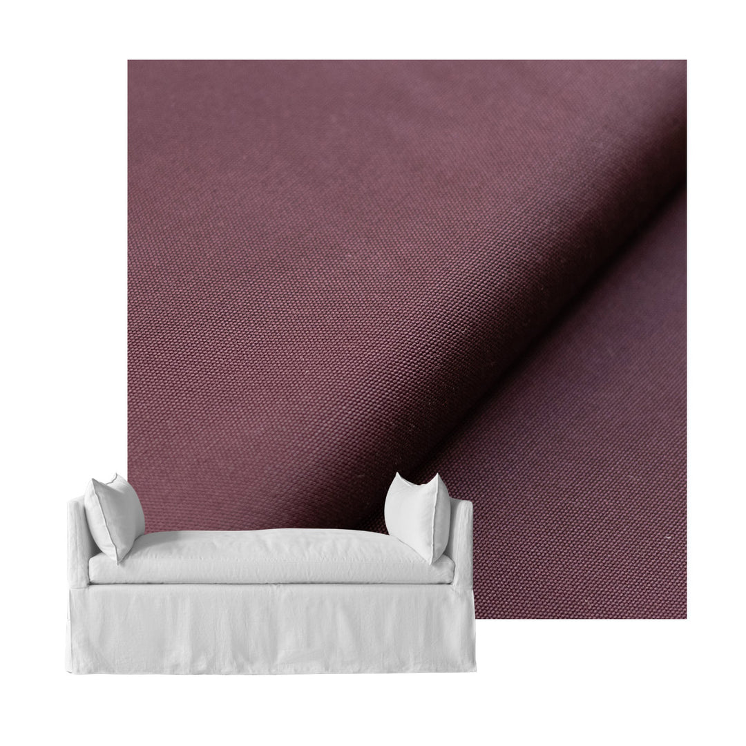 Eggplant Heavyduty Canvas Custom Daybed Cover