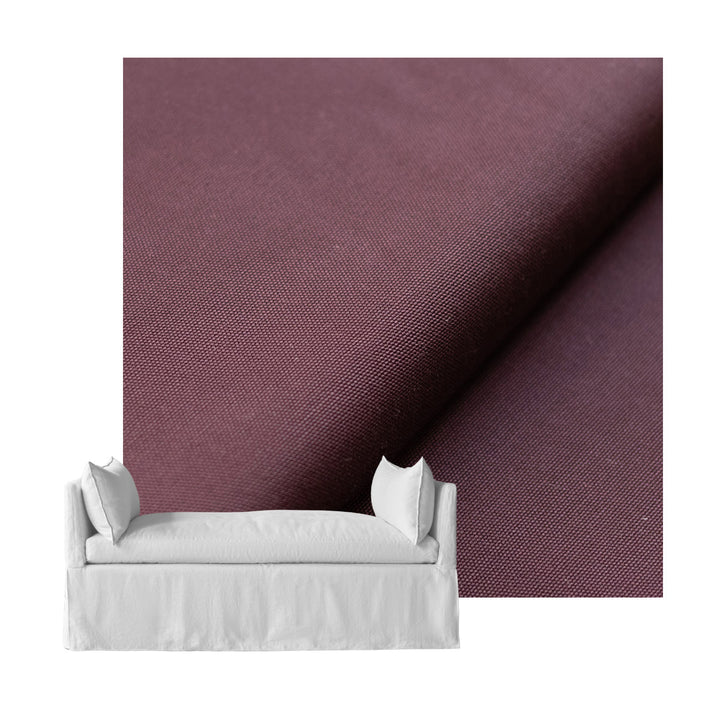 Eggplant Heavyduty Canvas Custom Daybed Cover