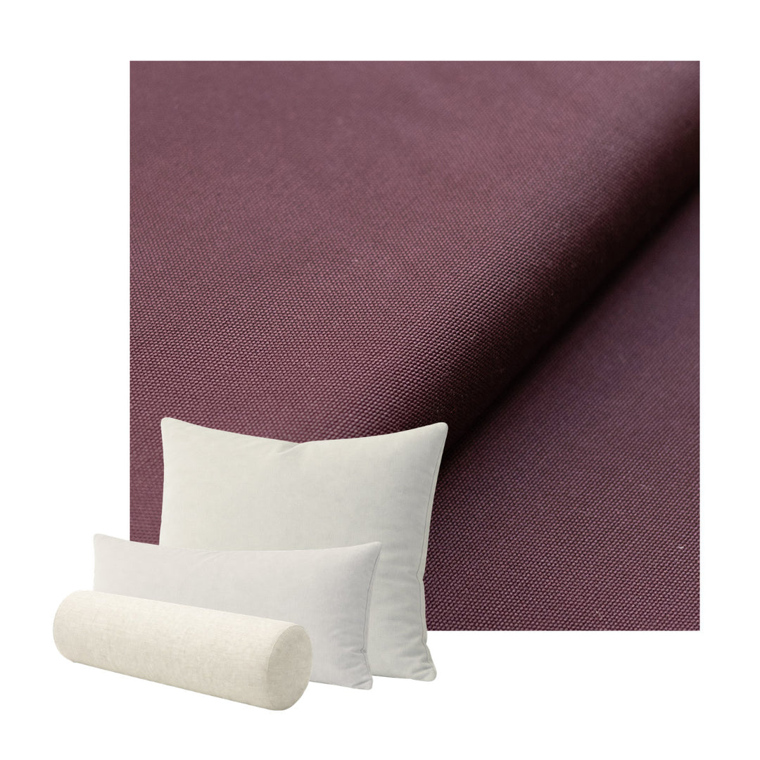 Eggplant Heavyduty Canvas Custom Pillow Cover