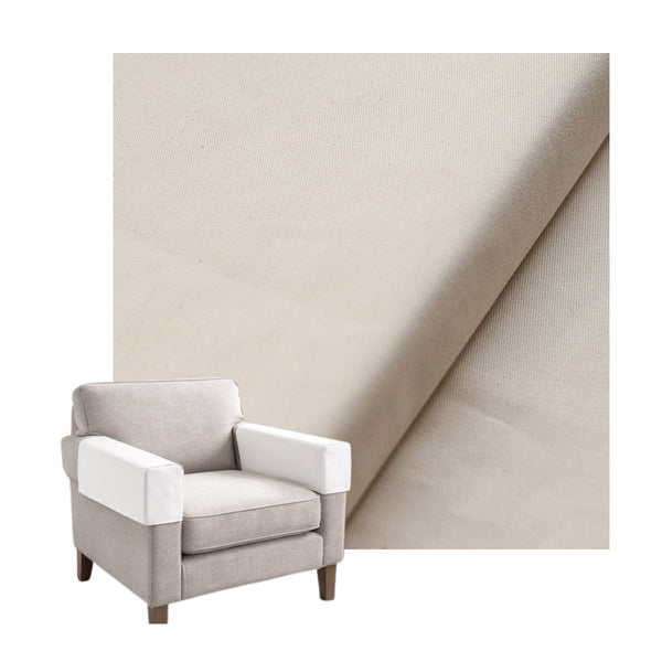 Solid Natural Custom Armrest Cover