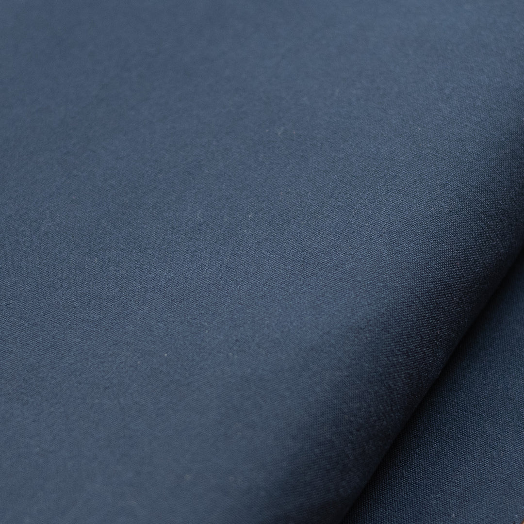Navy Blue Canvas Custom Cushion Cover