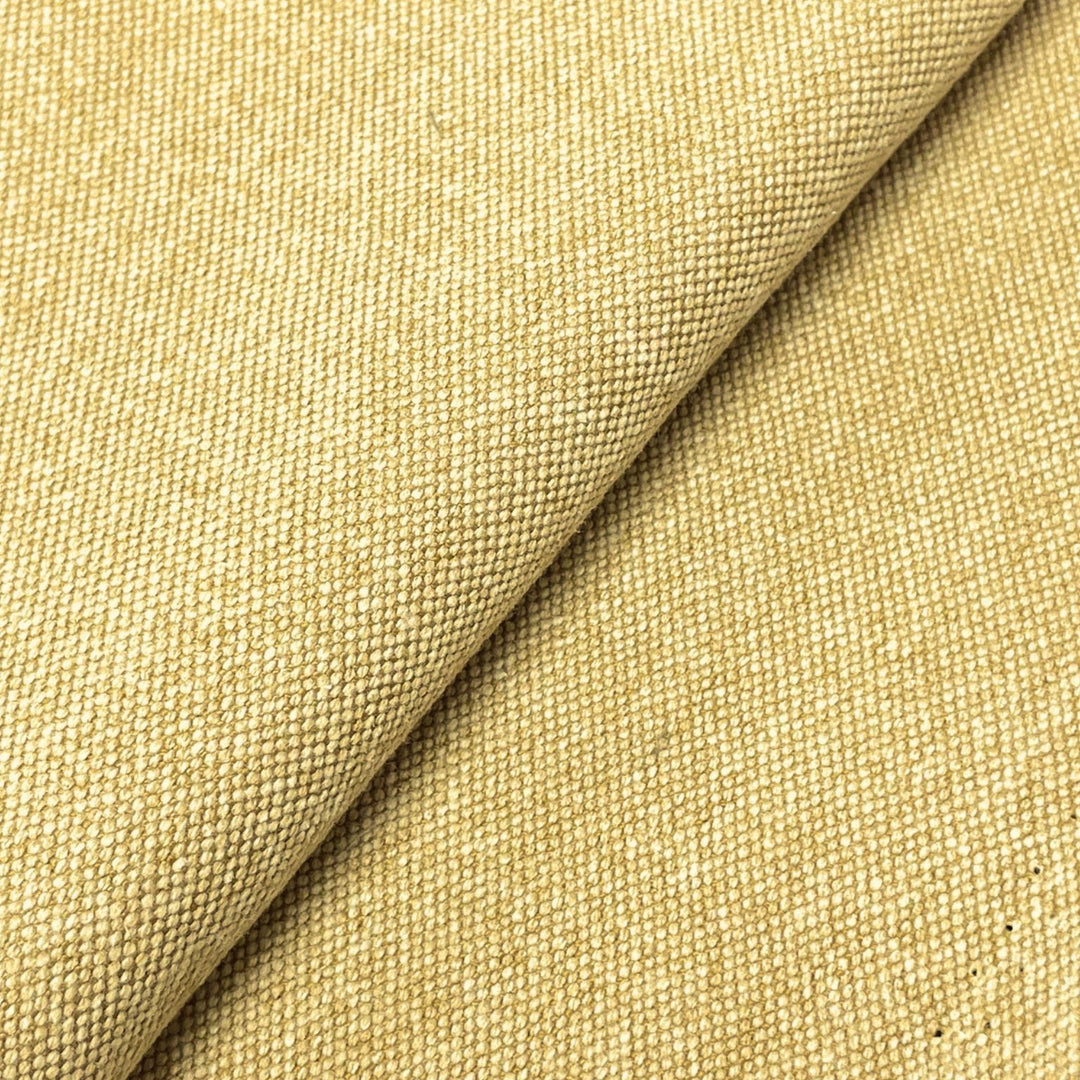 Harvest Gold heavyweight canvas fabric close-up