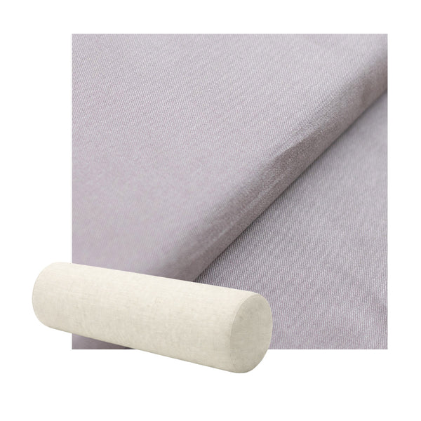 Gray Smoke Lightweight Canvas Bolster Pillow