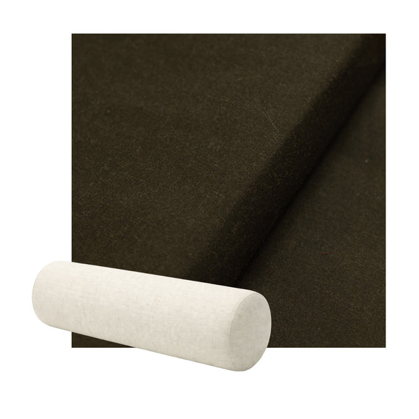 Durable Army Green Performance Weave Bolster Pillow
