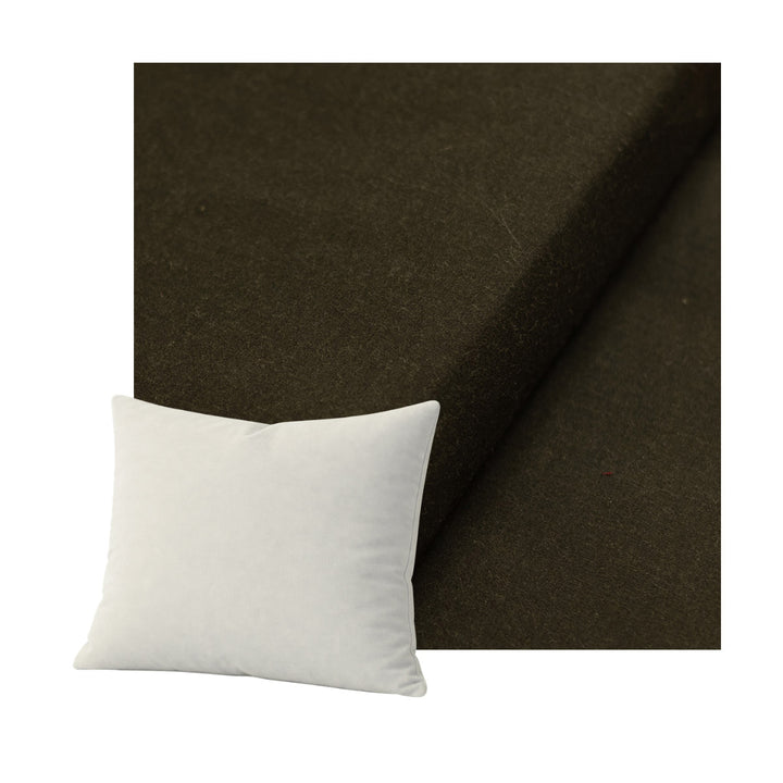 Durable Army Green Throw Pillow