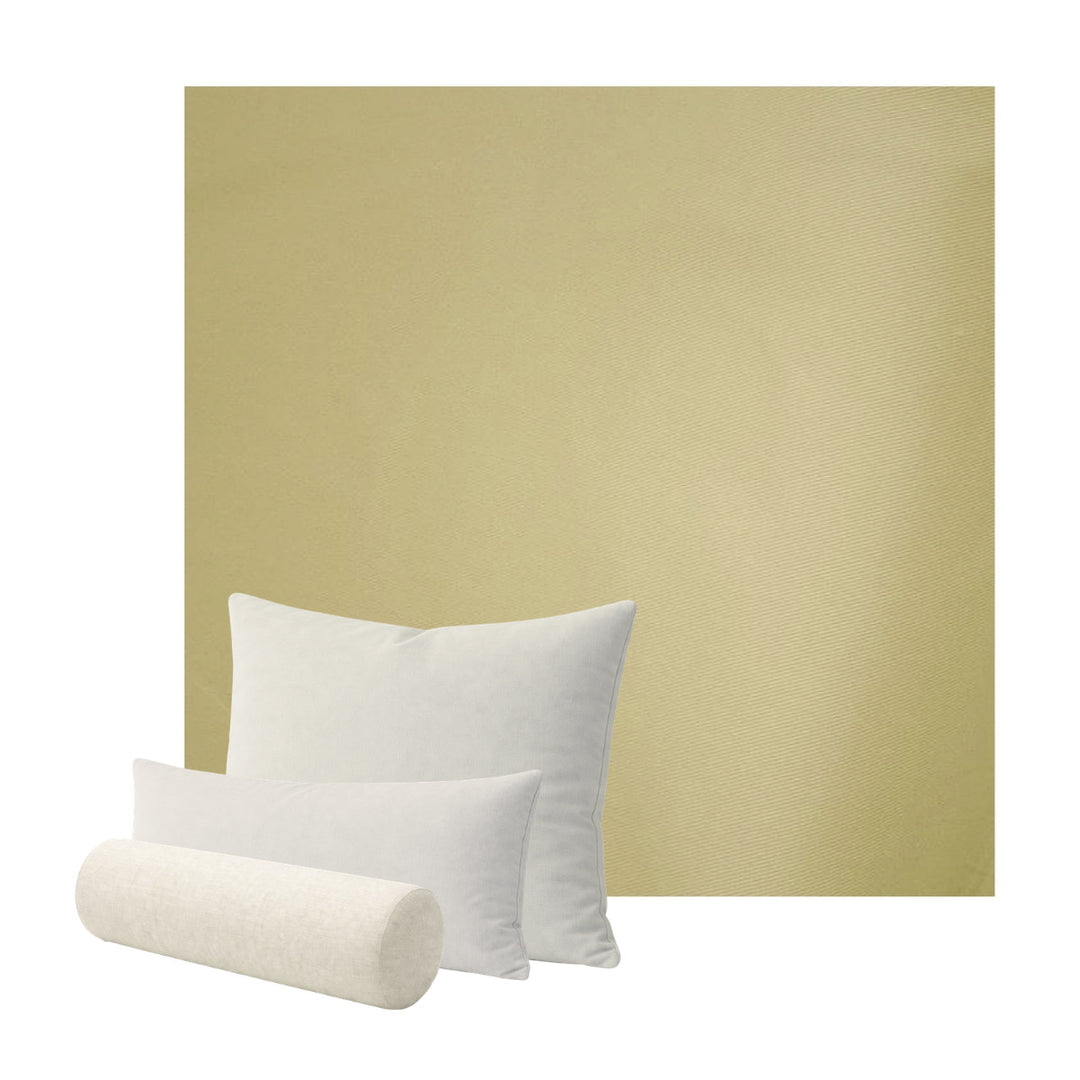 Pistachio Green Twill Custom Pillow Cover
