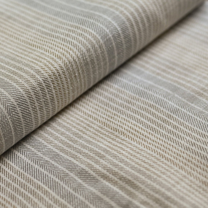 Country House Herringbone Custom Dining Chair Cover