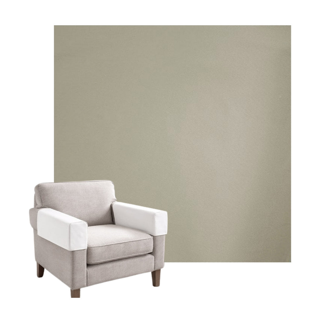 Ash Performance Fabric Custom Armrest Cover